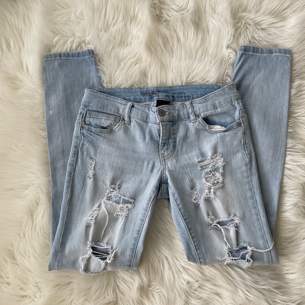 Target light wash jeans